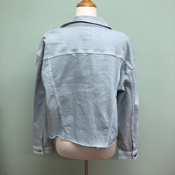 Ralph Lauren | Women's Denim Cropped Jacket | Light Blue | XLarge - Picture 3 of 3